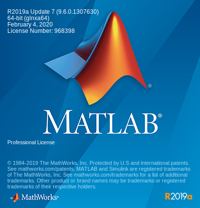 MathWorks MATLAB R2019a Update 7