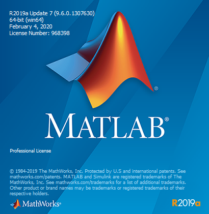 MathWorks MATLAB R2019a Update 7